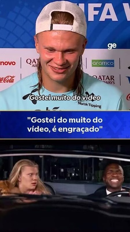 Haaland responde fãs no Instagram e viraliza com comentários