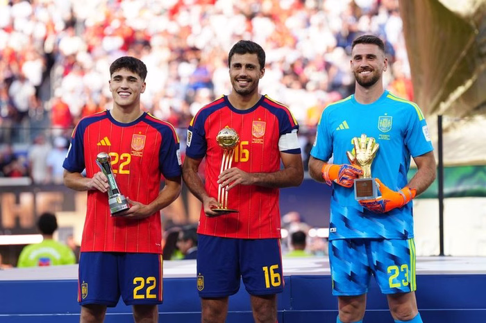 World Cup 2026 awards: Spain enjoy sweep after Rodri, Unai Simon and Pau Cubarsi recognised
