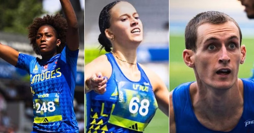 Clémence Rougier, Téo Dabos et Marwan Nougaret en or : les jeunes limousins brillent aux championnat de France U*NXT