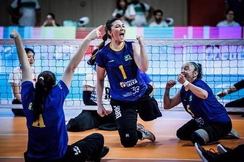 "O sonho continua": paraense Bruna Nascimento celebra prata no Mundial de vôlei sentado e vaga para LA-2028