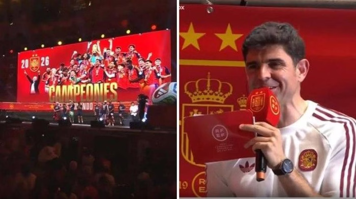 VIDEO Spagna, frecciata a CR7: "Lo chiamavano Cristiano ma lui sì che ha un Mondiale"