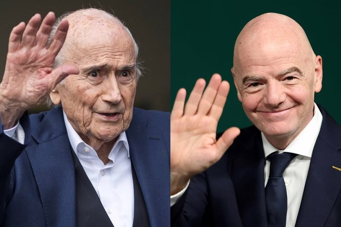 Sepp Blatter urges football to kick out Gianni Infantino as Fifa president after World Cup ‘lost its credibility’