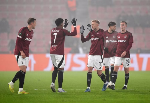 Avant l’OL, deux matchs de championnat pour le Sparta Prague