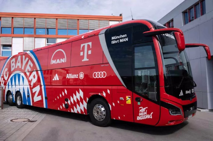 Mit vielen Extras: FC Bayern bekommt neuen Bus