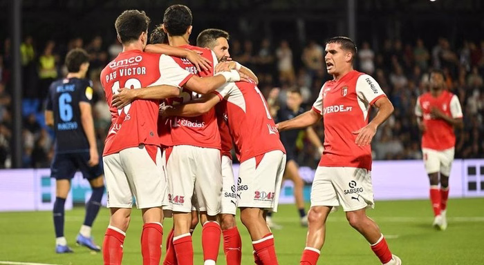 Sporting de Braga vence em casa dos sérvios do Zeleznicar Pancevo