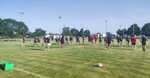 "L'objectif, c'est la montée en Nationale 2": les rugbymen de l'UST rugby ont repris l'entraînement