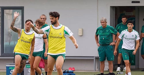 El Betis vuelve al trabajo en la ciudad deportiva tras la victoria en Huelva