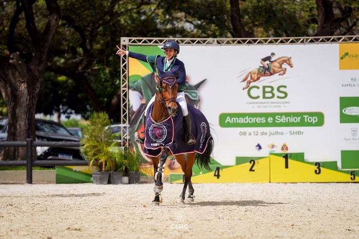 Equipe cearense conquista ouro e duas pratas em Brasileiro de Hipismo