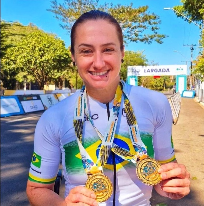 Equipe joseense fatura oito ouros e uma prata no Brasileiro de Estrada de Paraciclismo