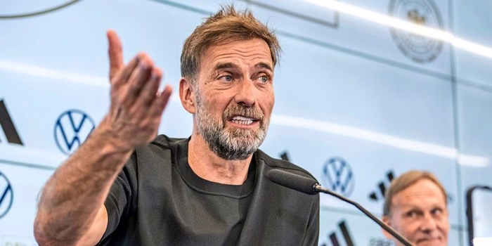 Klopp als DFB-Trainer vorgestellt: "Wenn ihr meine Familie nicht in Ruhe lasst, bin ich weg"