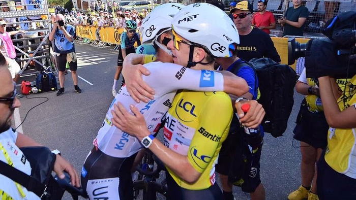Vor der Königsetappe der Tour de France - Pogacar warnt die Konkurrenz