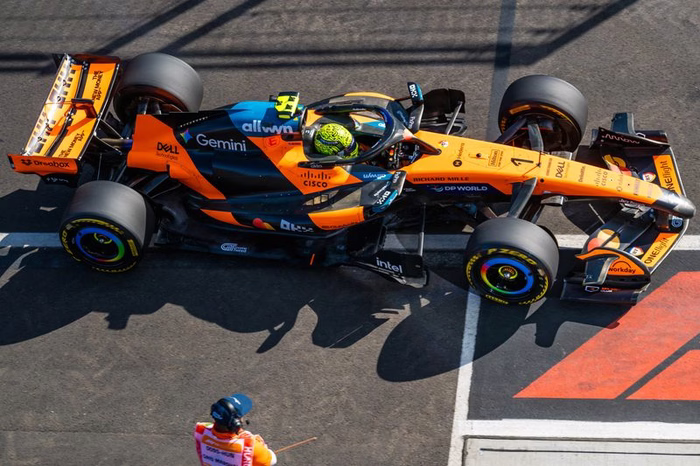 Norris leva a melhor sobre Hamilton e lidera treino livre final do GP da Hungria