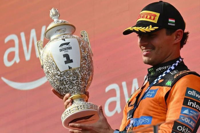 Así quedó la tabla de posiciones de la Fórmula 1 2026, tras el triunfo de Lando Norris en el GP de Hungría