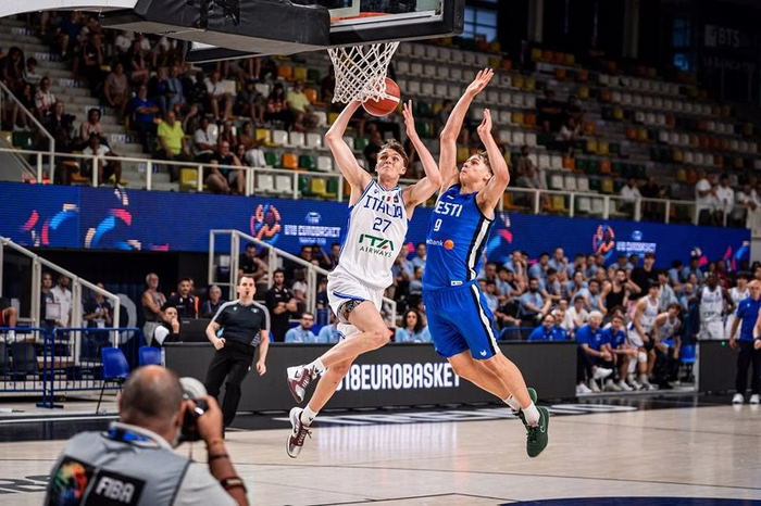 Basket: bene l’Italia agli Europei Under 18. Estonia battuta, ora gli ottavi
