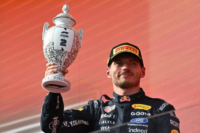 Verstappen cita "choque" com 2º lugar: "Como acabei nessa posição?"