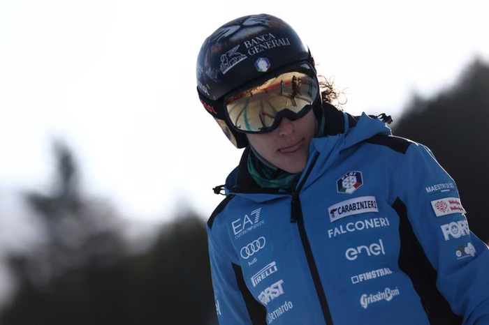 Federica Brignone torna sulla neve: primo allenamento a Cervinia