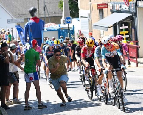 Motorbikes and mountains: photographing the 2026 Tour de France – photo essay