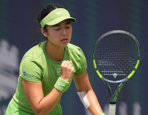 Eala reage e derruba atual campeã Fernandez em Washington