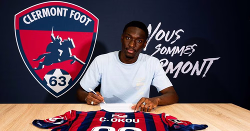 Ligue 2 : l'attaquant Christ Okou du Paris FC est prêté au Clermont Foot