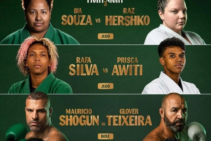 Spaten Fight Night terá duelo Shogun x Glover no Pacaembu, além de campeãs olímpicas do judô