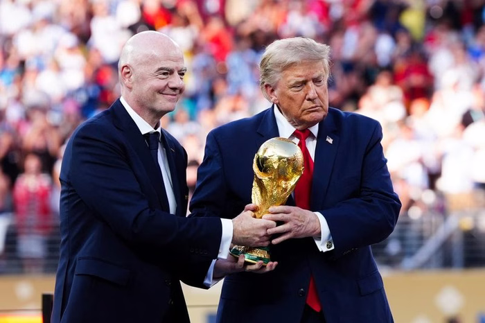 Trump breaks silence on Infantino’s controversial Fifa plans that led to Uefa boycott