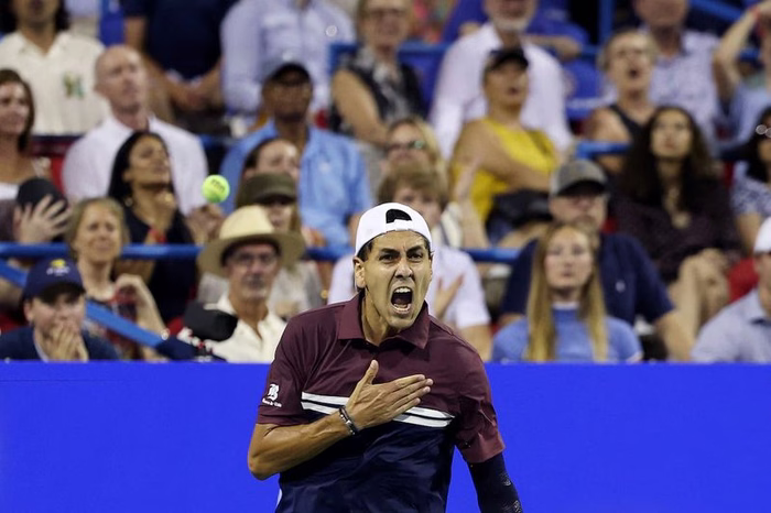 El espectacular punto ganado por Alejandro Tabilo tras una “Gran Willy” en el ATP de Washington