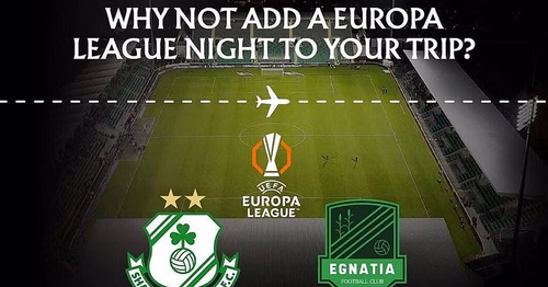 El guiño del Shamrock Rovers a los béticos que vayan al Arsenal - Betis: «¿Por qué no añadir a su viaje una noche de Europa League?»
