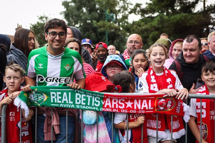 Arsenal v Real Betis LIVE: Score and latest updates from pre-season clash in Dublin
