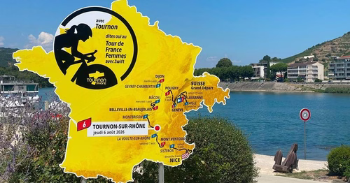 Tour de France Femmes : le peloton et 15.000 personnes attendues à Tournon