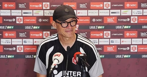 Ligue 2 : "On est impatient, la compétition nous manque" confie l'entraîneur du FC Annecy avant d'affronter le Pau FC