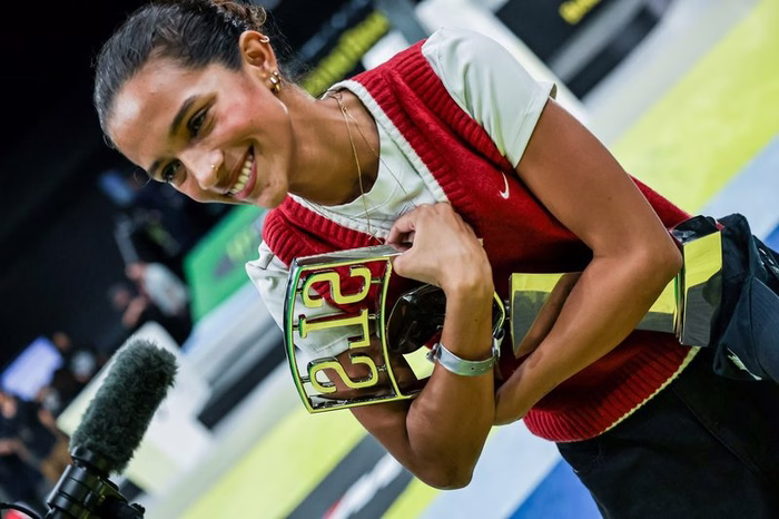 Rayssa Leal fez terapia e tomou injeção para o SLS Rio Takeover
