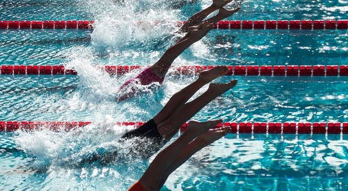 Estafeta feminina de 4x200 livres pulveriza recorde nacional no Europeu de natação