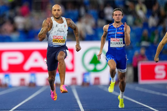 Marcell Jacobs spumeggiante, vola in finale da primo della classe agli Europei. Chituru Ali lo raggiunge