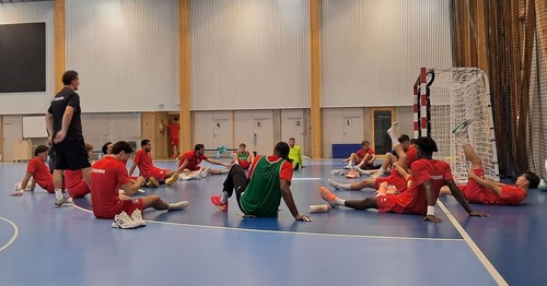 Les Vikings du Caen Handball affrontent Cesson en match de préparation ce mercredi soir