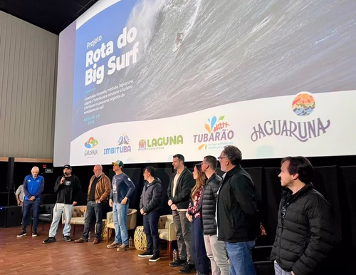 Rota do Big Surf é lançada no Sul de Santa Catarina