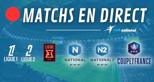 Matchs en direct : Ligue 2 et Ligue 3 en direct live à partir de 19h