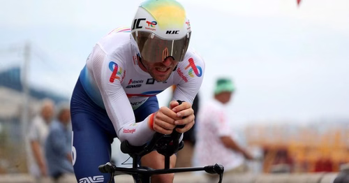 Blessé, le coureur cycliste ardéchois Sandy Dujardin met un terme à sa saison