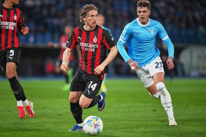 Modric: "El Milan está al mismo nivel que el Real Madrid"
