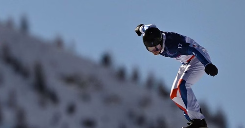 Le snowboardeur Jonas Chollet