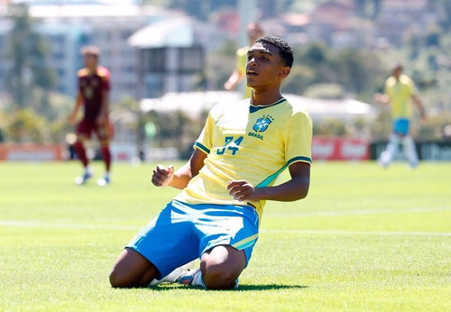 Brasil sub-17 vence Venezuela de virada em amistoso preparatório para o Mundial