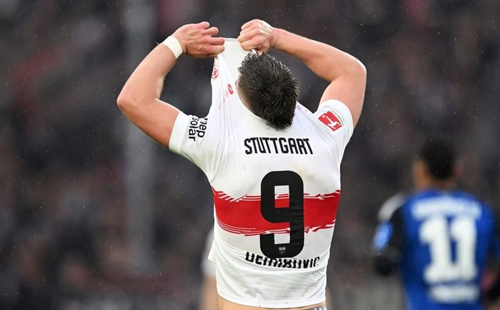 Schlange von Interessenten für den Stürmer des VfB Stuttgart