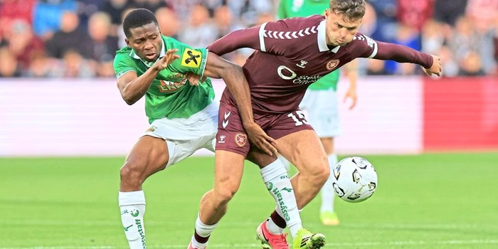 Rapid mit spektakulärem 2:2-Remis im Play-off-Hinspiel bei den Hearts