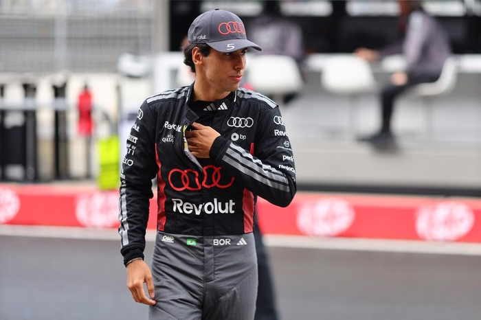 Bortoleto celebra melhor resultado em grid de corridas sprint na F1