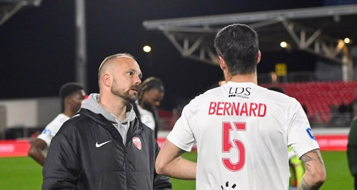 "On est sur le bon chemin": Baptiste Ridira affiche sa confiance avec Dijon avant d'affronter Clermont