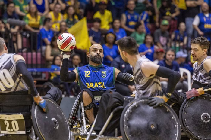Mundial de rúgbi em cadeira de rodas: Brasil cai diante dos EUA