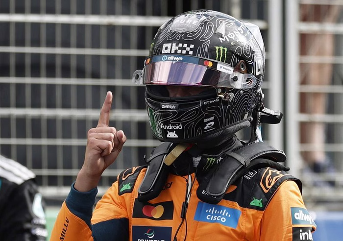 GP da Holanda: Norris vence, Verstappen bate e Bortoleto é 13º