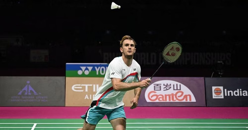 Badminton : le Français Alex Lanier sacré champion du monde, encore une première historique pour les Bleus