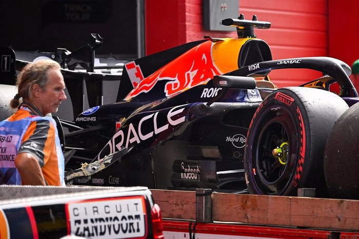 F1: Verstappen explica forte batida na 1ª volta do GP da Holanda