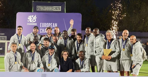 Cécifoot : les Bleus restent Champions d'Europe après avoir battu l'Angleterre en finale