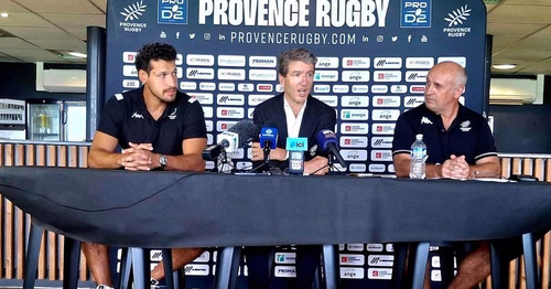 "On est prêt à assumer le statut de favoris", les ambitions affichée de Provence Rugby pour cette saison de Pro D2